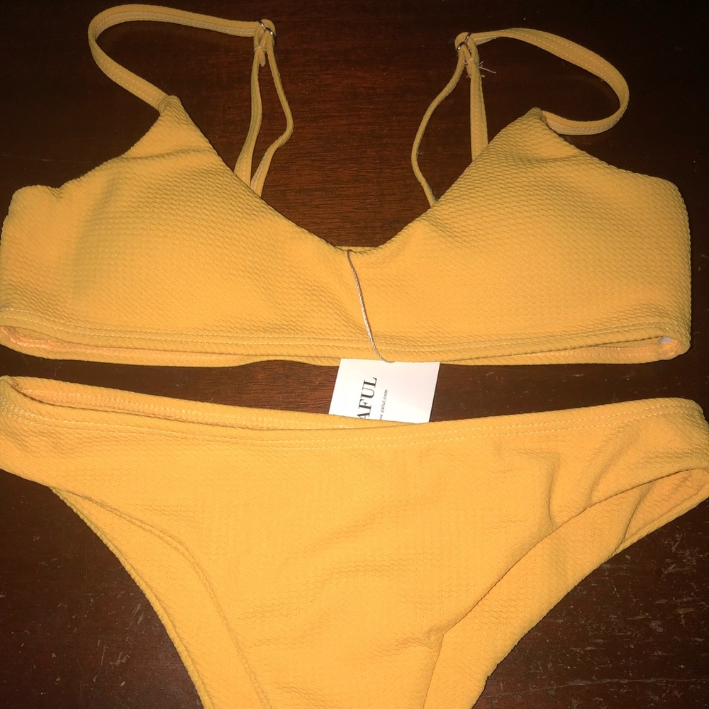 Yellow Bathing Suit